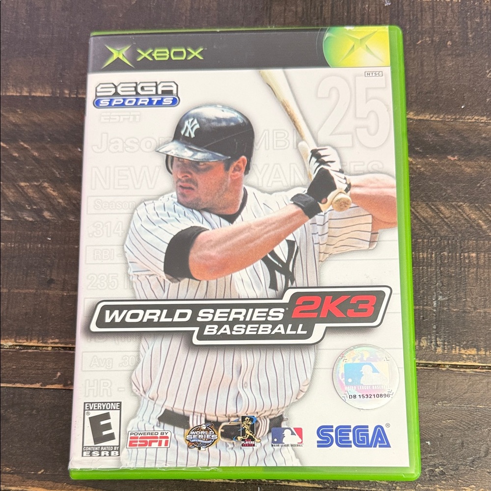 XBox Worls Series Baseball 2K3 by Sega Sports video game
